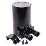 HouYeen Aluminum Reservoir Oil Catch Can Tank Bottle 500ml 19mm for B-MW E60 E82 E90 E91 E93 N54 135i 335i 535i xDrive