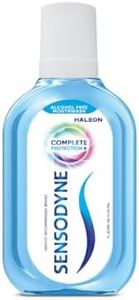 Sensodyne Mouthwash Complete Protection+, All in One Mouth Wash for Sensitivity Protection, Strong teeth and lasting freshness, Pack of 100ml