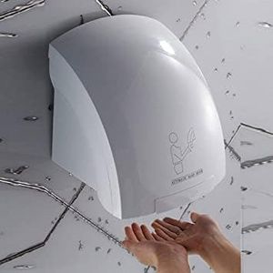 DRIZZLE High Speed Automatic Hand Dryer For Household, Hotel And Bathroom (White)