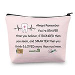 Dental Makeup Bag Dentist Gifts for Women Dental Hygienist Gifts Dental Assistant Gifts Dentist Cosmetic Bag Toiletry Travel Bag Zipper Pouch Purse (Dental Bag)