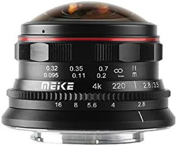 MEKE MK-3.5mm f2.8 Ultra Wide Circular Fisheye Lens for Olympus Panasonic Lumix MFT Micro 4/3 Mount Mirrorless