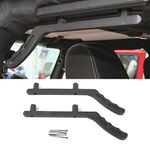 Voodonala Black Rear Grab Handles for 2007-2018 Jeep JK Wrangler & Unlimited (Aluminum Alloy)