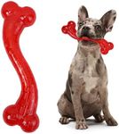 Ethical Pets Play Strong Virtually Indestructible Rubber "S" Dog Bone Toy, 12-Inch Dog chew Toy.