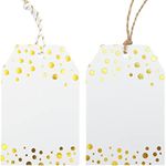 Anwyll Gift Tags,Gold Foil Metallic