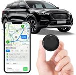 GPS Tracker for Cars, Hidden Car GPS Tracker for Vehicles Compatible with iOS & Android, Mini Anti-Theft Tracker with Real-Time Location, No Monthly Fee, No SIM Card Required