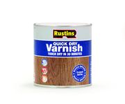 Rustins Quick Dry Varnish Clear Satin 1l