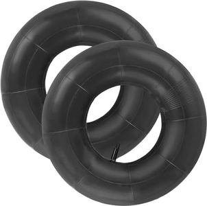 Dgdhf Replacement 15x6.00-6" Inner Tubes with TR-13 Straight Valve Stem Lawn Mower Tire Tubes Fits Yard Tractors, Wheelbarrows, ATVs, and More (Set of 2)