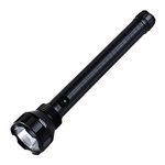 TATTU D4 Heavy-Duty Tactical 4-Cell D LED Torch, Black