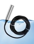 DC24V 4-20mA Liquid Level Sensor, Throw-in Type Water Level Sensor for Detecting 0-5m Range Depth, 6 Meters Cable