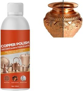Limpiador para Cobre,Limpiador de Cobre,Pulidor de Cobre y Latón,Limpieza Eficaz para Vajillas de Cobre,Limpiadores y Pulidores de Cobre,Limpiadores de Cobre de Latón