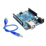 Robodo UNO R3 SMD Board compatible with Arduno Development Board with USB cable