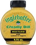 Inglehoffer Creamy Dill Mustard, 9.75 Oz Squeeze Bottle