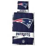 New England Patriots NFL bedding set ** Raw ** cotton, zipper, 135x200 cm duvet cover and 80x80 cm pillowcase