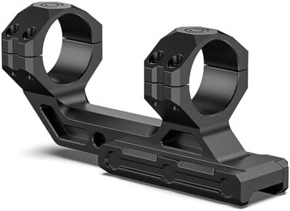 CVLIFE Cantilever Scope Mount - 30mm Offset Dual Ring Scope Mount for Picatinny Rails - One Pieces