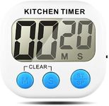 Kitchen Timer, Senhai Count up/Down Large LCD Display Electronical Memory Timer