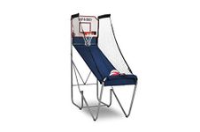 Pop-A-Shot - Home Single Shot | Arcade Basketball Fun at Home | Infrared Sensor Scoring | 6 Game Modes | 4 Balls | Foldable Storage | for All Players