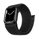 XIAOJU Ultra Wide Nylon Apple Watch Sport Strap Compatible with Apple Watch Strap 49mm 45mm 44mm 42mm, Adjustable Soft Elastic Sport Loop for IWatch Series Ultra SE 2/8/7/6/5/4/3/2/1/SE