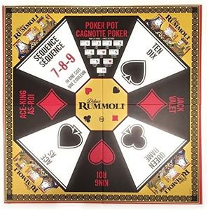 Game Rummoli Deluxe with Game Board (20 X 20) - If You Like Poker Or Rummy...You'll Love Rummoli, Multicolor