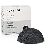 Konjac Sponge - Activated Charcoal - Facial Sponge