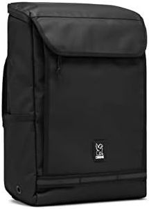 Chrome Industries Volcan 15 Inch Laptop Backpack - Daypack Bag, 31 Liter, Black/Tarp, Medium, Volcan