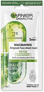 Garnier Ampoule Sheet Mask Kale/ Niacinamide