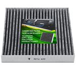 FL3Z19N619A (CF12150) Premium Cabin Air Filter With Activated Carbon Compatible with Ford F-150 F-250 F-350 F-450 F-550 SUPER DUTY 2015-2022