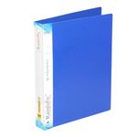 Shuban Plastic File Folder 2D Ring Clip Binder, FC Size Heavy Plastic Tough & Durable Board Box File - 1Pcs