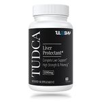 1200mg TUDCA Supplement | 60 Capsules | Tauroursodeoxycholic Acid - TUDCA Bile Salts for Liver and Digestion, Non-animal Formula