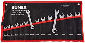 Sunex 9914M Metric Angle Wrench Set