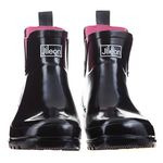 Jileon Ankle Height Wide Calf Rain Boots - Specially Designed For Ladies with Wide Feet & Calves - Womens Ankle Rain Boots - Plus Size Boots Extra Wide Calf