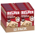 Betty Crocker Hamburger Helper Potatoes Stroganoff, 141-Gram Boxes (Pack of 12)