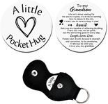 To My Grandson Gifts Keychain from 