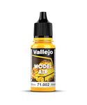 Vallejo Model Air 17 ml Acrylic Paint - Yellow