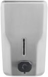 Commercial Stainless Steel Soap Dispenser – 47.3oz Large Capacity Wall Mount, Anti-Leak Pump, SUS304 Brushed Metal for High-Traffic Restrooms