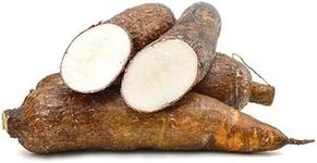 Seelans Fresh Cassava | Maravallli Kizhangu | Root vegetable | Manihot esculenta | Healthy Vegetable | Indian Origin | Approx.700G | Next Day Shipping