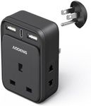 UK to US Plug Adapter, USA Travel A