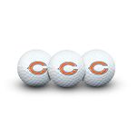 Team Effort Chicago Bears Pack of 3 Golf Balls