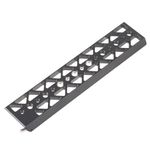 FocusFoto 10" Dovetail Bridge Plate Bottom Tripod Baseplate Lightweight Base Plate Mount for Tilta Standard Camera Cage