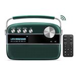 Saregama Carvaan 2.0 Hindi Portable Music Player 5000 Pre-Loaded Songs with Podcast, FM/BT/AUX (Emerald Green)