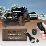 Start-X Long Range Remote Start Starter Kit for Jeep Wrangler Key Start 2007-2018 || Plug & Play || 3X Lock to Remote Start + Long Range Remote || 10 Minute Install