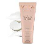 VITA LIBERATA Fabulous Gradual Tanning Lotion 200ml - Buildable Formula, Sun-Kissed Tan, Untinted For Minimal Transfer, Lasting Finish, Formulated with Hyaluronic Acid