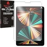 TECHGEAR Anti-Glare Screen Protector for iPad Pro 12.9" 2022 2021 2020 2018, MATTE GLASS Edition Tempered Glass Screen Protector Guard Compatible with Apple iPad Pro 12.9 inch 3rd 4th 5th 6th Gen