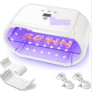 Mfancy UV Light for Resin,Two-Sided Fast Curing UV Resin Light,Foldable Portable UV Light Nail Lamp,Resin UV Curing Lamp[4 Timers],Resin Molds,Jewelry Making,DIY Craft,Nail Curing