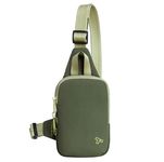 Travelon Anti-Theft The Voyages Compact Sling, Olive, One Size, Travelon Anti-theft the Voyages Compact Sling