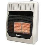 ProCom Heating Natural Gas Vent Free Infrared Gas Space Heater - 20,000 BTU, T-Stat Control - Model# MN2PTG, White