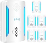 6 Packs Ultrasonic Pest & Insect Repeller, Upgraded Indoor Ultrasonic Repellent for Mosquitoes, Roaches, Flies, Mouse, Geckos, Spiders, Electronic Plug in Pest Control, 2 Mode Switching