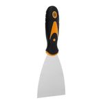 VELTRIX® 3 Inch Putty Knife | Versatile Tool for Drywall, Plaster, Wallpaper, and Paint Removal Scraper. Durable Steel Blade with Ergonomic Handle for Home DIY & Professional Use (Pack Of 1)