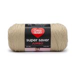 Coats: Yarn Red Heart E302B.0334 Super Saver Jumbo Yarn, Buff