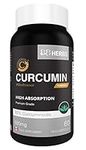 Curcumin - C3 Complex – Highest Absorption – 95% Curcuminoids + Bioperine – Reduce Inflammation & Triglycerides - No Magnesium Stearate – 500 mg – 60 caps