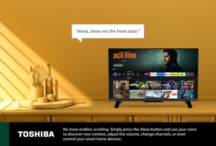 Toshiba 32" Smart Fire TV – HD LED Television with Voice Control